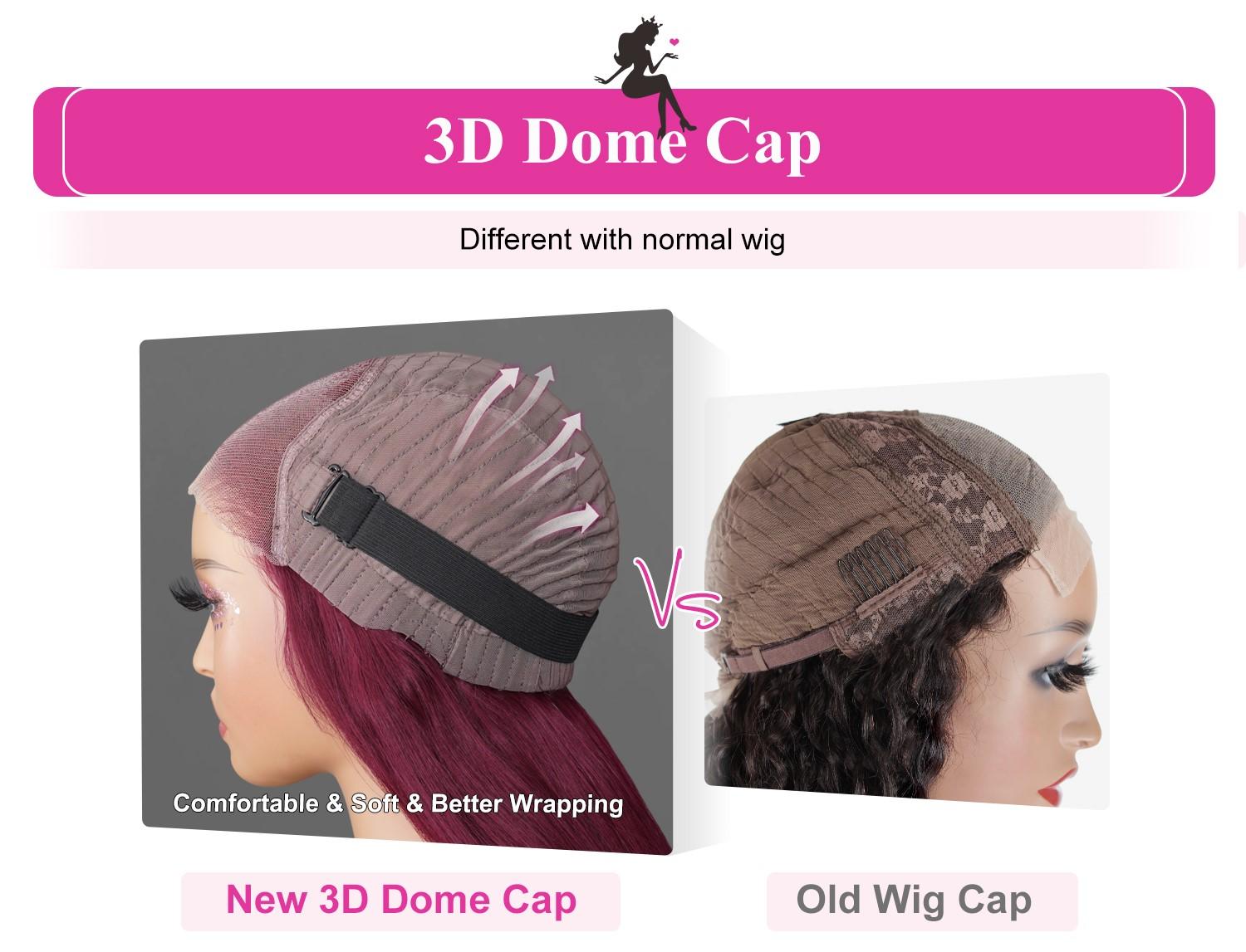 BGMgirl Hair 99J Burgundy Straight 6*4 Wear Go 180% Density Pre Plucked Pre Cut Glueless Lace Closure Wig Human Virgin Hair Wig TikTokShopBlackFriday