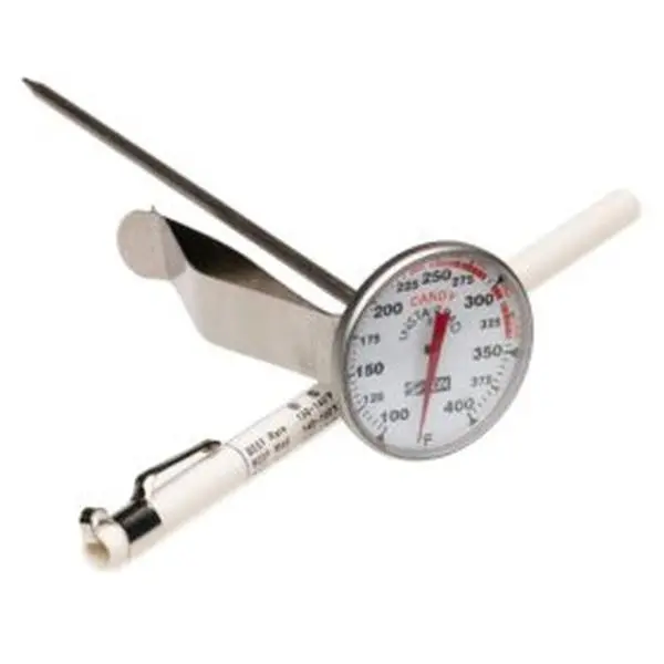CDN IRXL400 ProAccurate Insta-Read Stainless Steel Kitchen Thermometer - Kitchen Utensil Cooking Aid with 100-400°F (100 to 400 degrees fahrenheit) Oversized/Large Dial for Meat Roasting, Candy Making