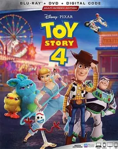 Toy Story 4  [BLU-RAY MOVIE] With DVD, 3 Pack