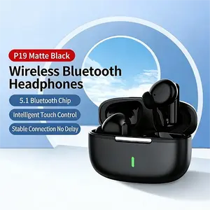 Wireless Bluetooth Earbuds 5.1 Bluetooth Chip Hi-Fi Grade Sound Quality Dolby Bass Wireless Earbuds Stable Connection for Android & iPhone Devices Zero Latency Black/White/Pink microphones micro fono gamer usb condenser mic dynamic microphone mic clip on
