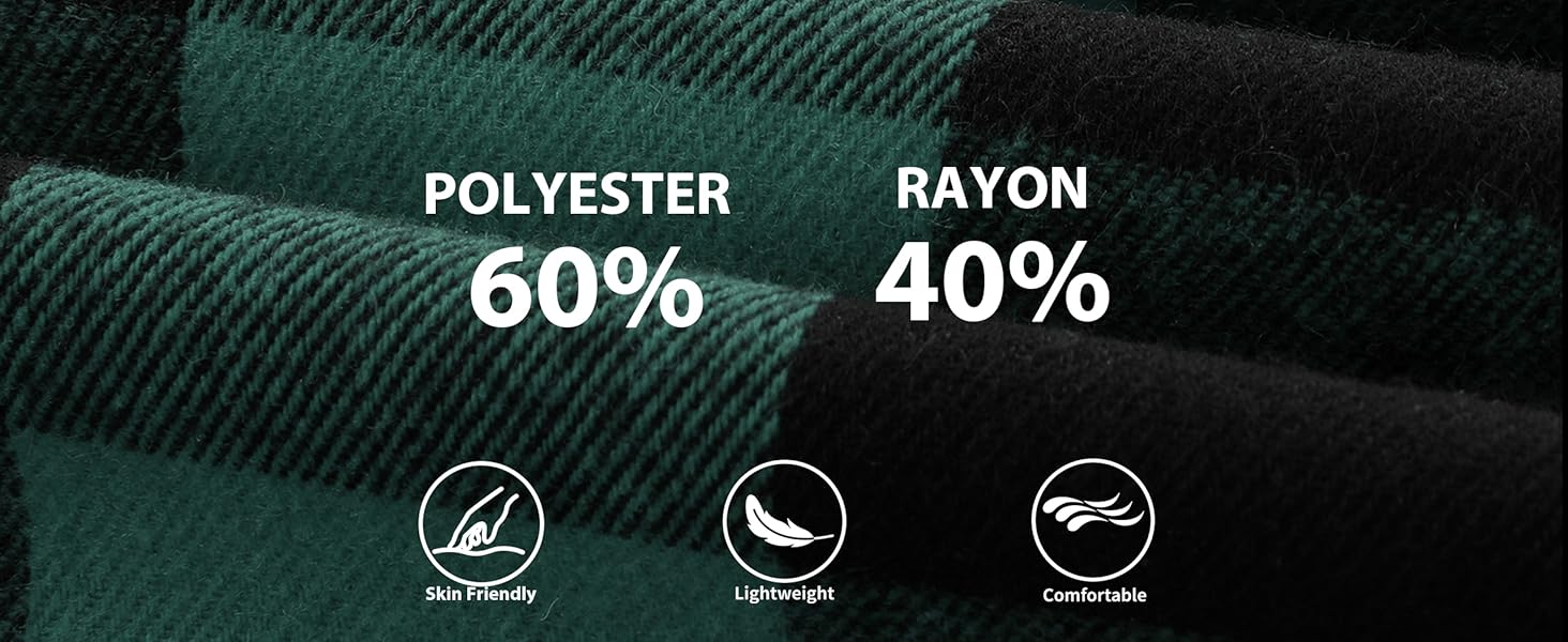 ZITY Men's Red Checkered Hooded Flannel - Ultra Soft Workwear Style Hoodie - Casual Lightweight Plaid Jacket for Spring Outfits - Essential Gingham Checked Top