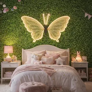 Butterfly Glow - Waterproof Indoor & Outdoor Decorative butterfly with Colorful Designs for Versatile Use 40cm, 60cm