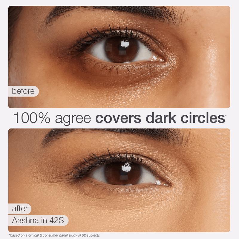 shape tape™ concealer - full-coverage formula with natural matte finish