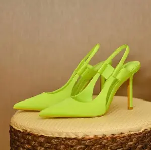 Aly Green Neon Heels Collection