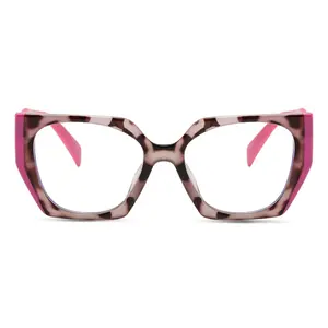 Aoolia Blue Light Blocking Cat Eye Glasses For Women Acetate Frame