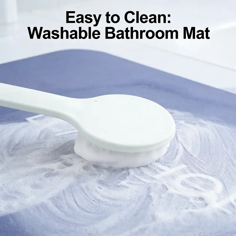 Bathroom Toilet Mat, 3-Piece Set, Quick-Drying Water-Absorbing Floor Mat, Rubber Anti-Slip Bottom Design, Suitable For Bathroom, Washbasin, Toilet, Kitchen, Living Room, Beside The Bathtub, Laundry Room, Bathroom Decoration. Bathmat Bathroom Toilet Mat, 3-Piece Set, Quick-Drying Water-Absorbing Floor Mat, Rubber Anti-Slip Bottom Design, Suitable For Bathroom, Washbasin, Toilet, Kitchen, Living Room, Beside The Bathtub, Laundry Room, Bathroom Decoration. Bathmat
