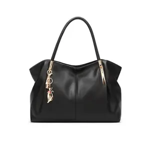 Women's Large Capacity Saddle Bag, Simple Fashion Casual Handbag, Versatile Single Shoulder Bag for All Seasons, Classic Shoulder Bag