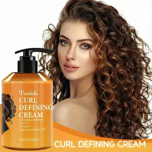 Curl Defining Cream 280ml — Suitable for wavy and curly hair, helps tame frizz and dullness, moisturizes and hydrates, provides a lightweight hold, keeps curls soft and bouncy, and reduces static. A styling gel-type haircare product.