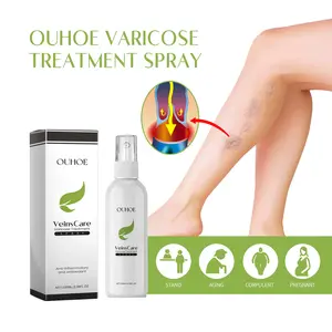 VeinsCare Varicose Treatment Spray for Legs 100ML Helps with Leg Pain Swelling and Tired Heavy Legs Anti-inflammatory and Antioxidant Soothing Vein Care Spray