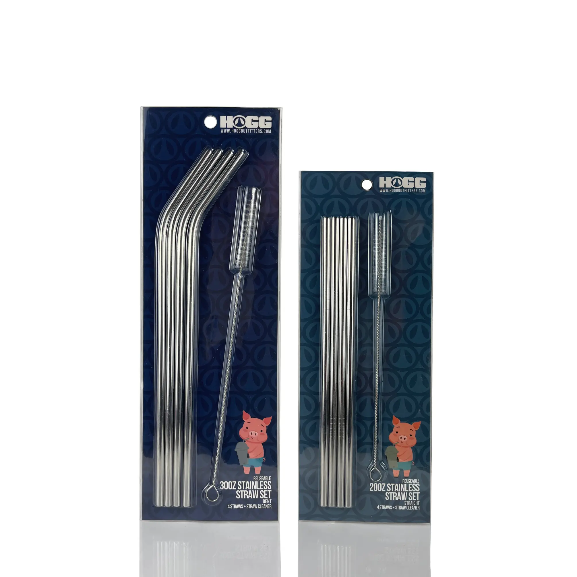 Stainless Steel Straw Set