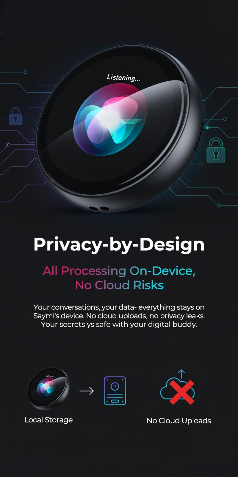ZNP AI-Badge, Christmas gif, An AI robot designed for conversation, emotional companionship, and ease of use. Customizable character, suitable for both boys and girls. AI dialogue capabilities, suitable for games and learning.