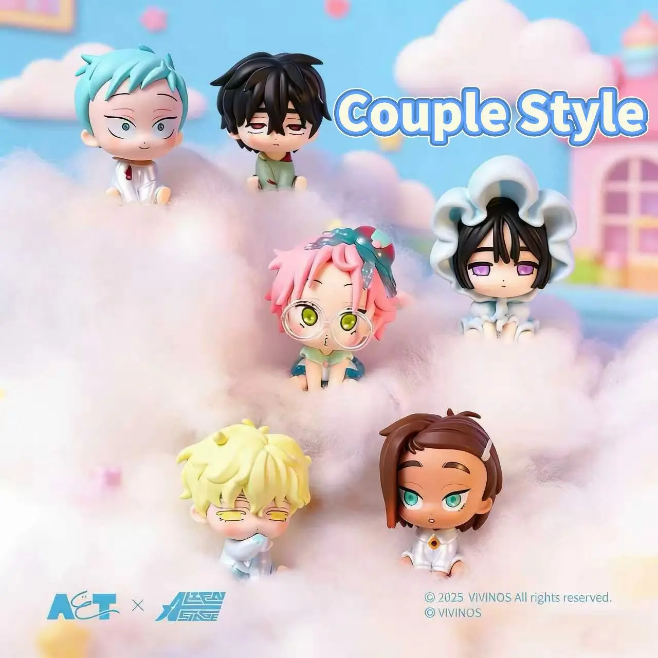 Alien Stage Couple Baby Series Blind Box - IvanTill, MiziSua, Hyuluka CP Mystery Plush Set, Blind Bag Collectible, Boxed Collectible Toys and Plushies, Viral Fan Favorite for Display or Gift