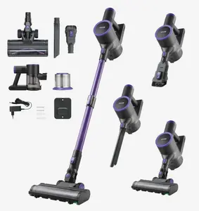TIKTOK's #1 SHOP, presents the - Cordless Vacuum Cleaner, 25KPA Max Powerful Suction, Rechargeable Anti-Tangle Stick Vacuum with Dust Cup, Lightweight Handheld Vac with 35mins Runtime for Home, Carpet, Pet Hair, Hard Floor
