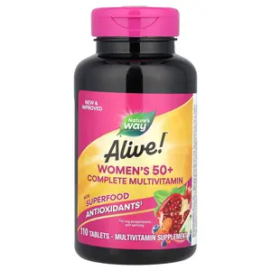 Nature's Way Alive!® Women's 50+ Complete Multivitamin, 110 Tablets
