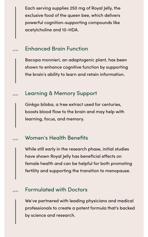 Royal Jelly Brain Nootropics