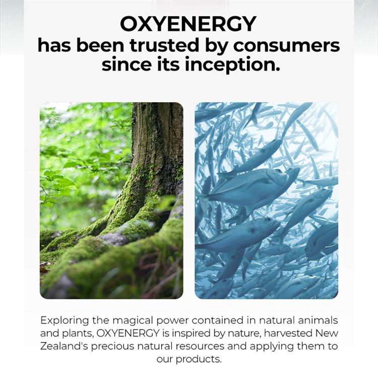 Oxyenergy Marine Collagen Beauty Capsules, for Skin, Hair, and Nails, Dual Peptides, 60&180 capsules/bottle Vita Pink Multi collagen Edible Healthcare  Supplement Elastin Absorption Fitness Dietary Collagen