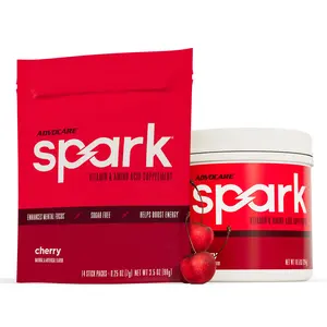 AdvoCare Spark® Energy Drink Mix – 20 Vitamins & Amino Acids for Functional Energy, Focus & Mental Clarity* – Sugar-Free – Best Sellers bundle, Cherry