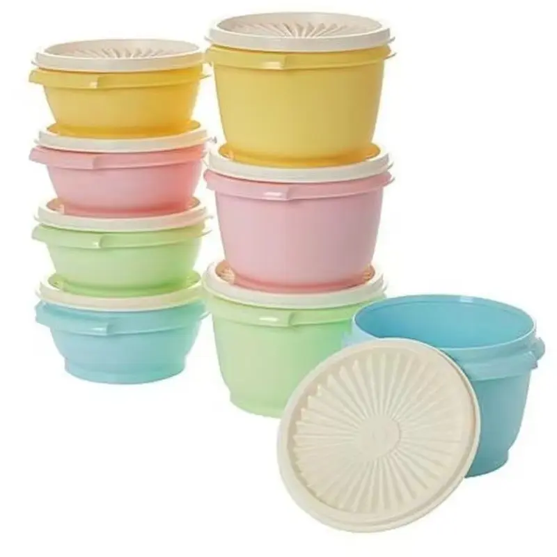 【Deals For You】Pastel Food Storage Bowl Set, 17oz & 10oz, 4 Candy Colors, Eco-Friendly, TPW Candy Colors Freezer Bowl Set - 8-Pack Pastel Airtight Lids for Easy Storage  Organization Family-sized Microwave-safe Food Containers,home essentials