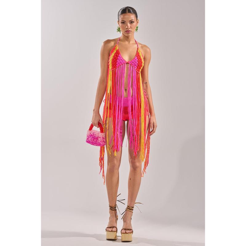 BEACHIN CROCHET BRALETTE