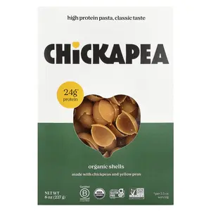 Chickapea Organic Shells, 8 oz (227 g)