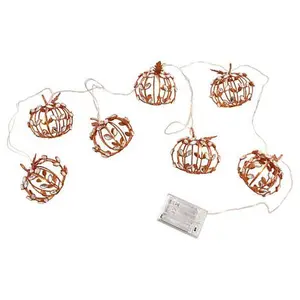 August & Leo 6' Jeweled Fall/Halloween String Lights