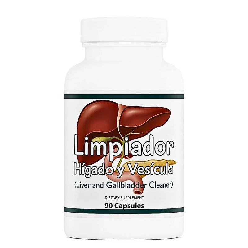Limpiador Hígado y Vesícula, Boldo & Milk Thistle Extract, Dietary Supplement, 90 Capsules