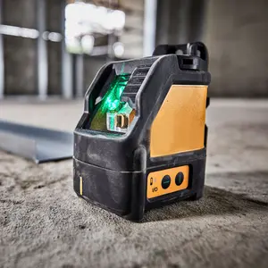 【Without battery】Professional Green Beam Laser Level, Self Leveling Cross Line for Picture Hanging, Tiling, Drywall and Cabinet Installation, IP54 Water and Dust Resistant