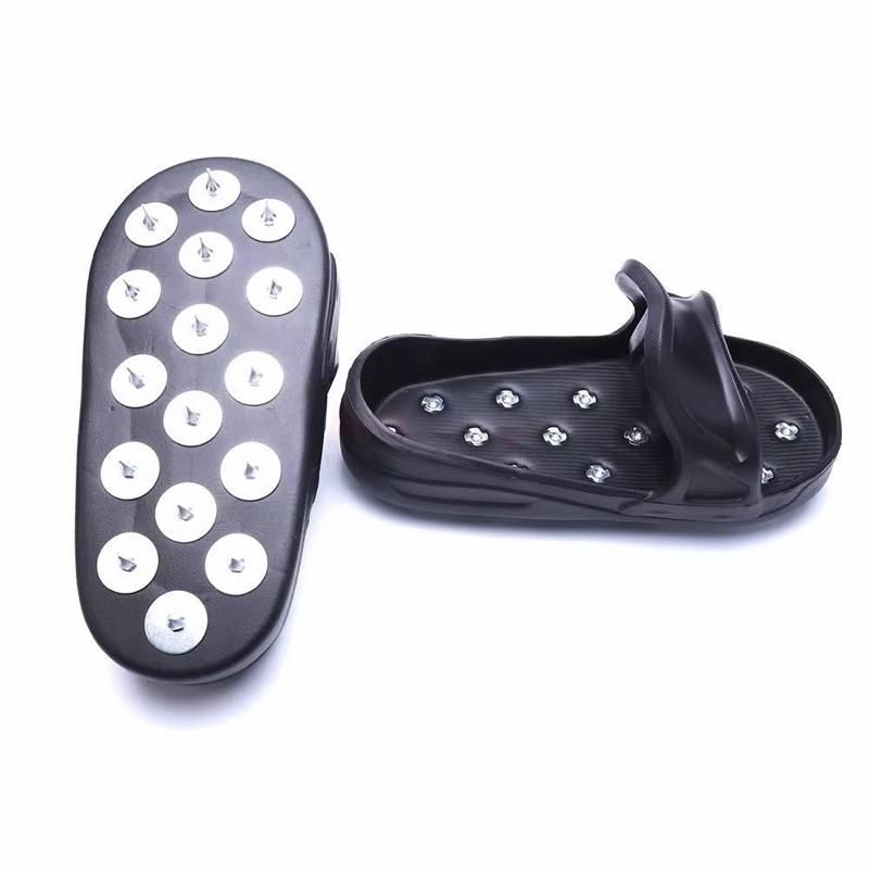 Epoxy Shoe-In Spiked Style Shoes for Resinous Coatings Footwear