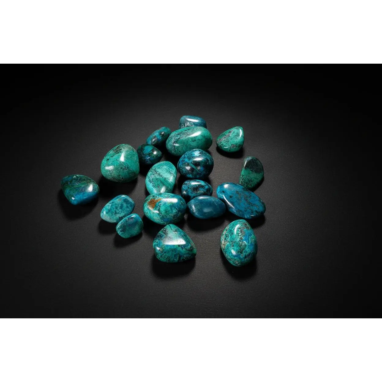 Chrysocolla Tumbled Stone – Polished Blue-Green Mineral Specimen