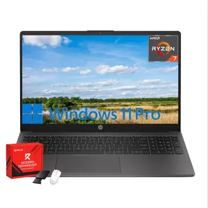HP 255 G10 15 Business Laptop, 15.6" Full HD Display, 64GB RAM, 2TB SSD, AMD Ryzen 7 7730U, AMD Radeon Graphics, Numeric Keypad, Wi-Fi 6, Windows 11 Pro Gray