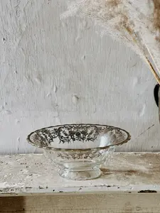 Patina Vie Vintage Oval Footed Serving Dish