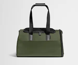 The Pet Carrier in Olive Green
