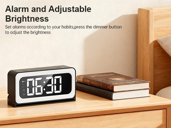 Smart Digital Clock Camera with Dual Band WiFi (5GHz & 2.4GHz) | Home Security & Real-Time Monitoring System