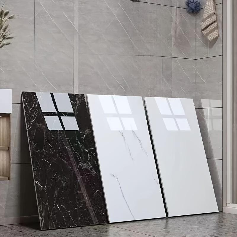 20pcs of Marble Imitation Tile Self-Adhesive Wall Stickers, Peel And Stick, Suitable for Living Room, Kitchen, Bathroom Wall Renovation, Waterproof And Oil-Proof Surface, Easy to Care, 23.62 Inches * 11.81 Inches