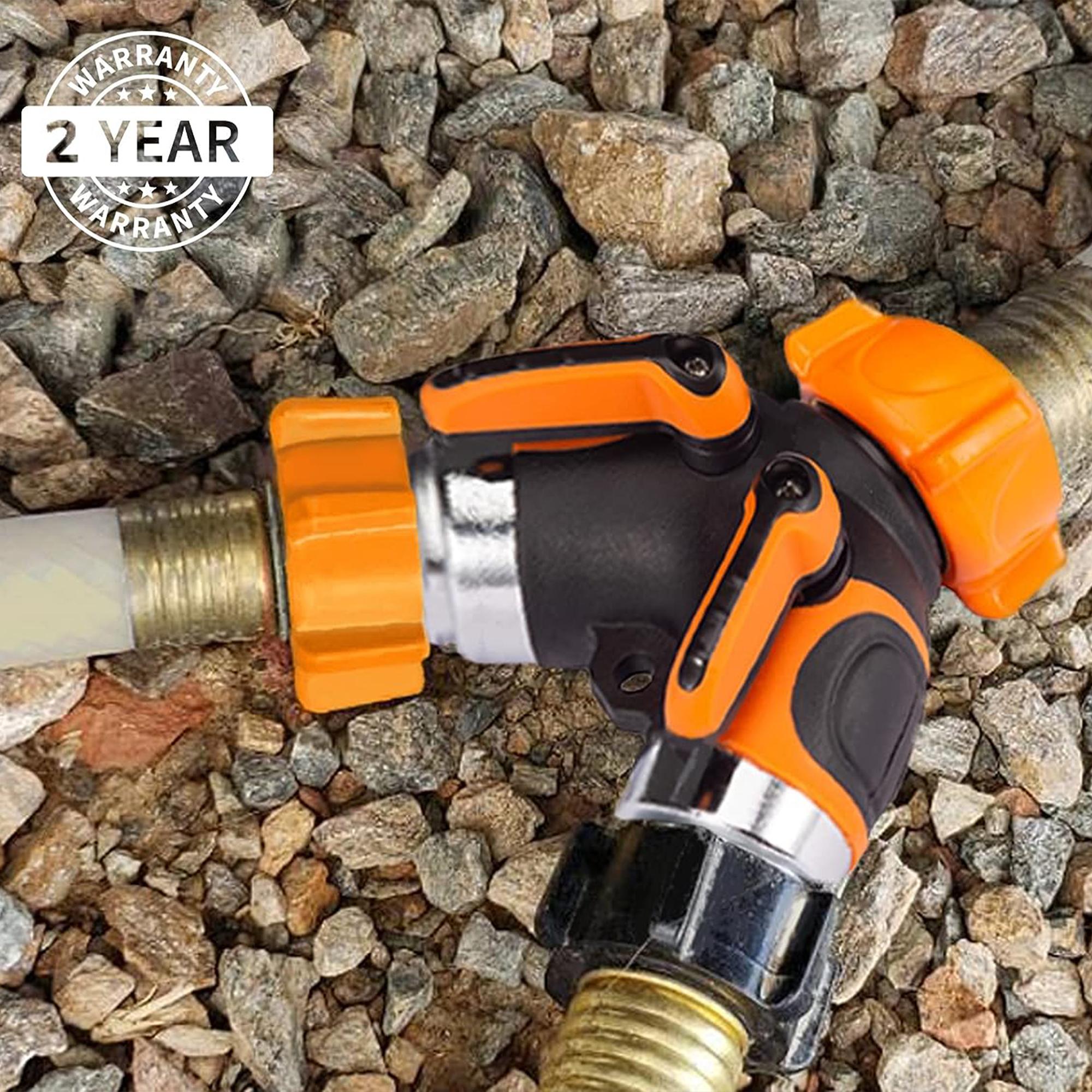 Giraffe Tools Metal Water Hose Splitter Heavy Duty Brass Construction Rust Resistant Easy Grip Handle Prevents Leakage Standard 3/4" Connector Giraffe Tools Metal Water Hose Splitter Heavy Duty Brass Construction Rust Resistant Easy Grip Handle Prevents Leakage Standard 3/4" Connector