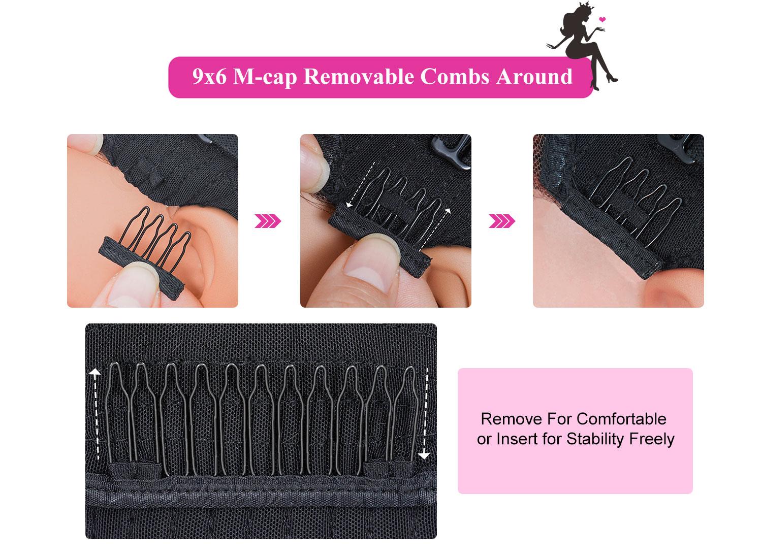 [New In] BGMgirl Wear Go 9x6 TPart Layered Cut Bob Yaki Straight Pre Everything Pre Bleached Knots Wear Go Pre Plucked HairlineWig Lace Draw-String Glueless Human Hair Wig eve valentines day gift