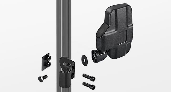 Nilight UTV Side Mirrors Compatible With 2015-2023 Polaris Ranger 1000 Can-Am Defender Maverick Trail Pro-Fit Cage Profiled Tube Adjustable Break-Away Rear View Mirror Car Accessories Truck