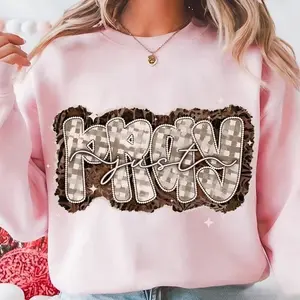 PRAY Easter Sweatshirt/Hoodie/T-Shirt, Vintage Easter Hoodie, Leopard Plaid Graphic Shirt, Cute Spring T-Shirt for Women and For Men