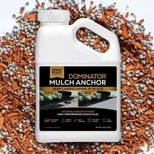 DOMINATOR Mulch Anchor - Locks Mulch, Reduces Erosion