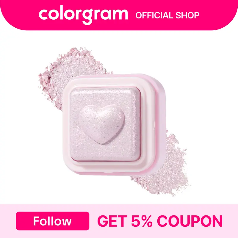 Colorgram Milk Bling Heartlighter – silky highlighter for radiant, long-lasting glow I summervibes