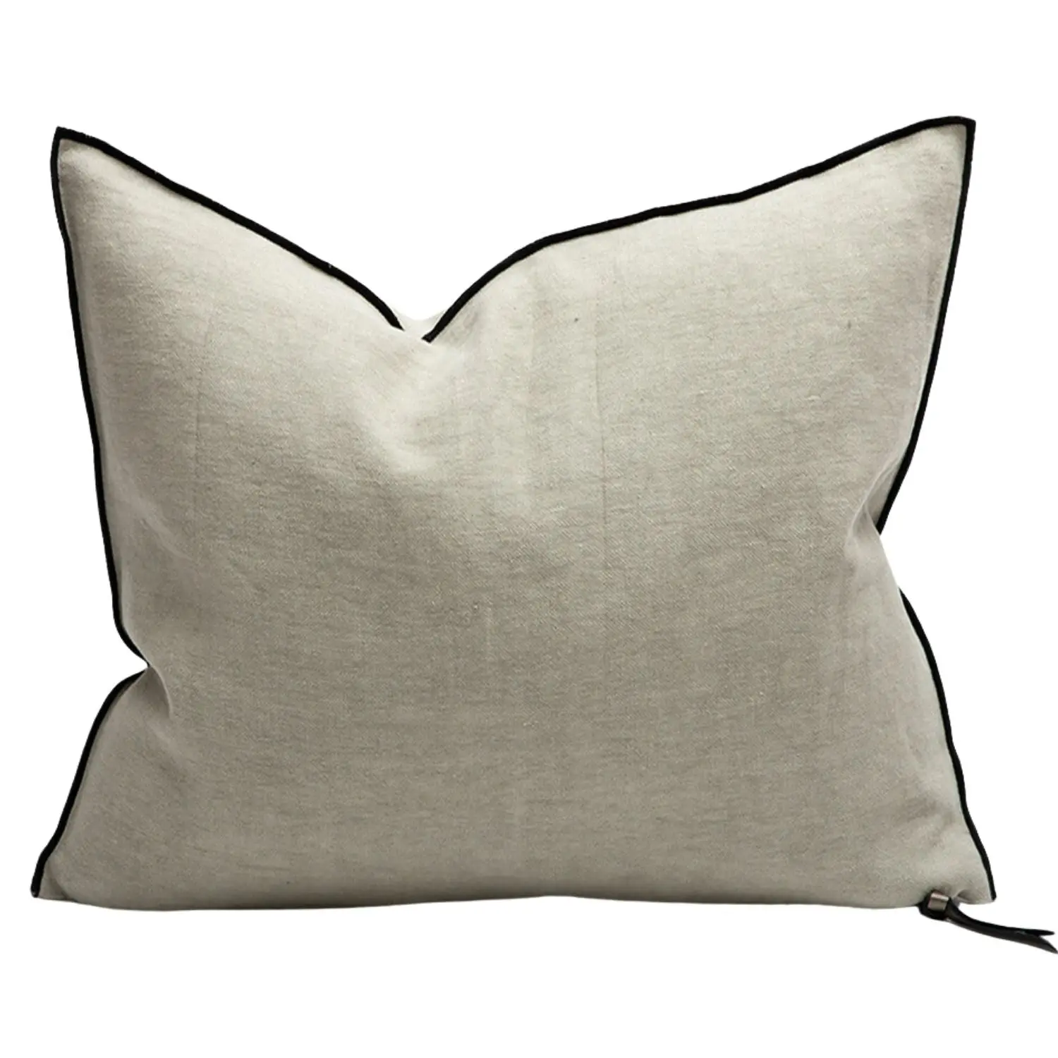 Stone Washed Ciment Pillow 26x26, from Maison De Vacances