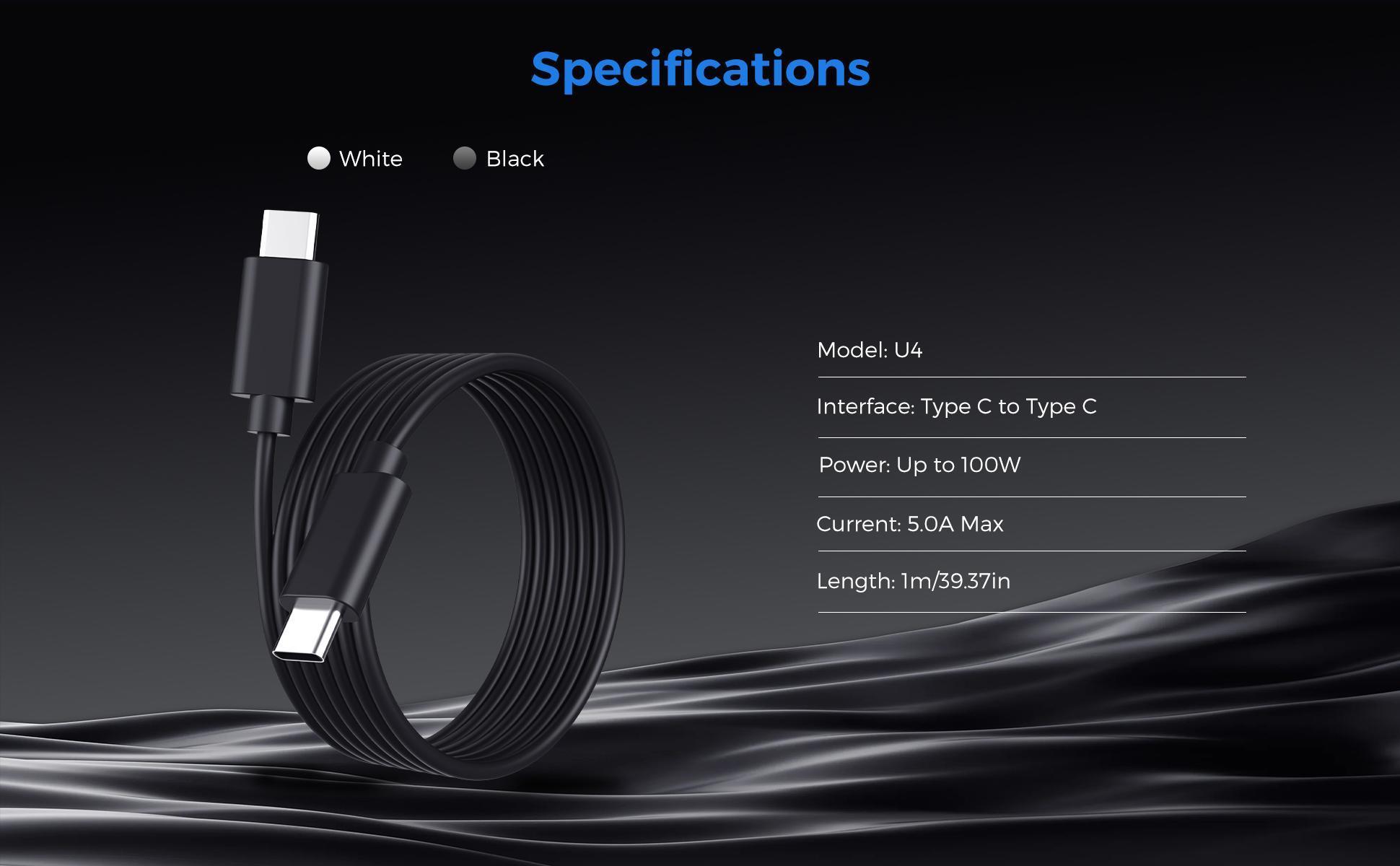 【U1-U4】MIRO Data Cables – Fast Charging for Apple & Type-C Devices, MFi & Smart Chip Protection, Durable & Reliable, Perfect for Home, Office & Travel, Convenient & Handy, Thoughtful Gift for Students, Professionals & Holidays