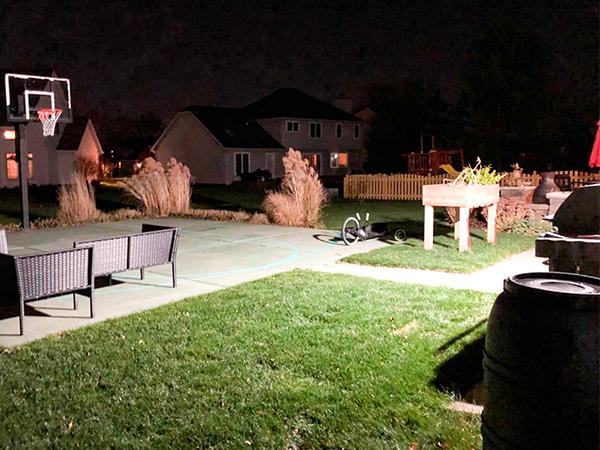 SANSI Super Bright  54W LED Security Lights Motion Sensor Flood Light Outdoor, 7000LM, 700W Equiv 5000K IP65 Waterproof, 4 Head Dusk to Down Floodlight for Garage, Yard, Porch，Hardwired Upgraded Energy Efficient Sidewalk Driveways Patio