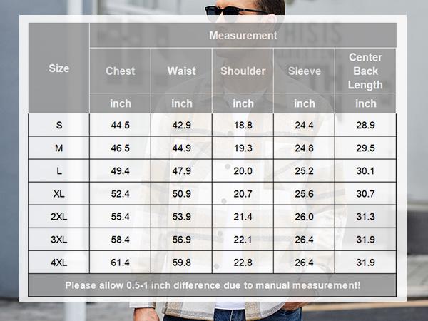 COOFANDY Lightweight Fall Outfits Classic Menswear Flannel Shirts Casual Button Down Plaid Shirt Jacket Long Sleeve Fleece Shacket with Pockets Coats  Outerwear Overall Stylish Corduroy Tops