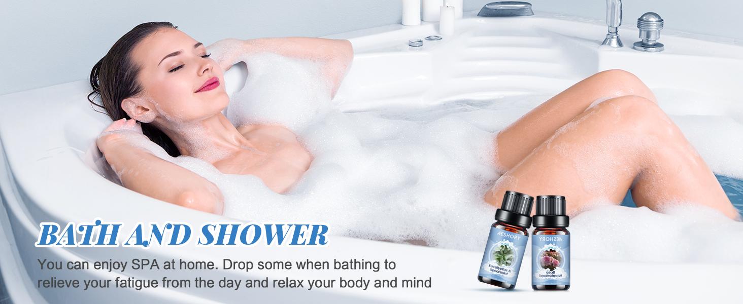 Clean Essential Oils Set 6x10ml Fresh Home Scents for Diffusers & Candle Making, Premium Aromatherapy Oils for Cozy & Relaxing Spaces