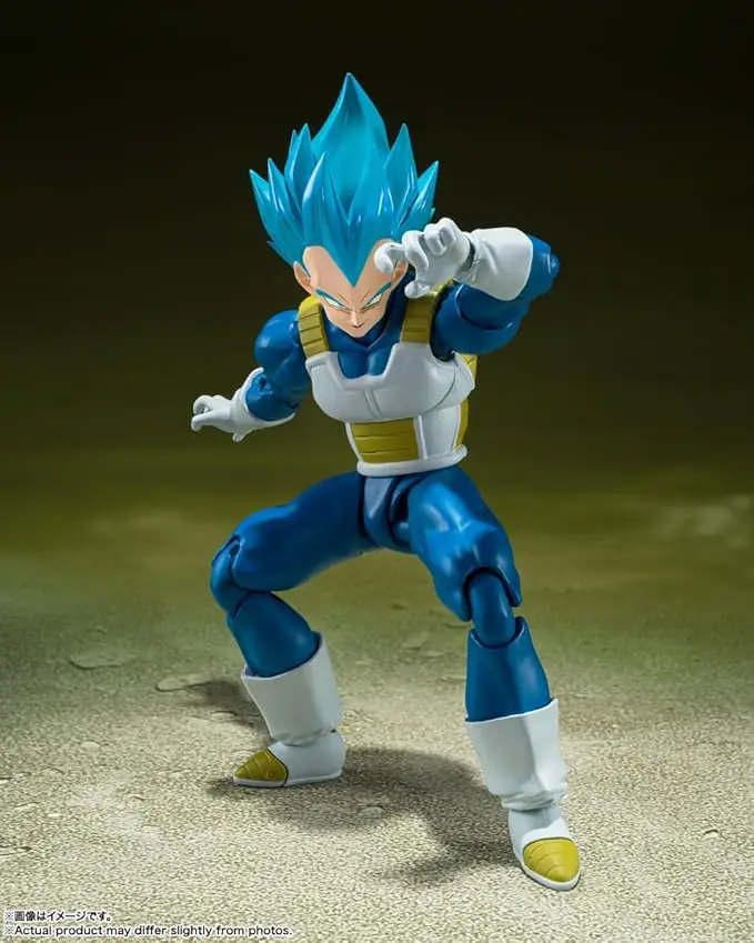 Bandai Dragon Ball Super: S.H.Figuarts Super Saiyan Vegeta - The Pride of Saiyans Action Figure