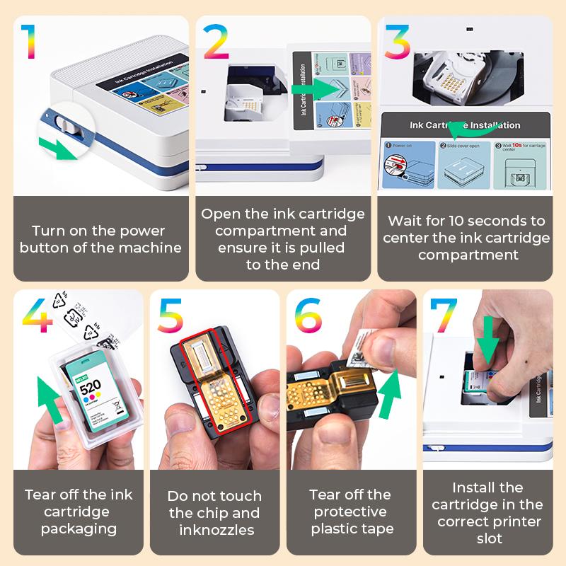 Nelko Pocket PP03 Instant Smartphone Inkjet Photo Printer With 20 Non-Sticky Photo Papers, Portable Mini Color Wireless Mobile Printer, Bluetooth Compatible with iOS & Android Devices, Ideal Valentine's Day Gift Nelko Pocket PP03 Instant Smartphone Inkjet Photo Printer With 20 Non-Sticky Photo Papers, Portable Mini Color Wireless Mobile Printer, Bluetooth Compatible with iOS & Android Devices, Ideal Valentine's Day Gift