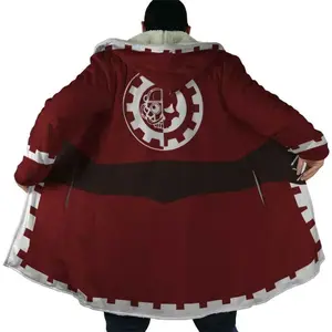 Tech Priest Hooded Dream Cloak Coat, Fan Gift
