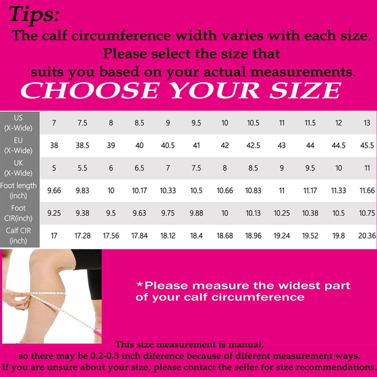 Luoika Women's Extra Wide Calf Knee High Boots Beige Wide Width Winter Tall Boots for Autumn Footwear with Zip Closure