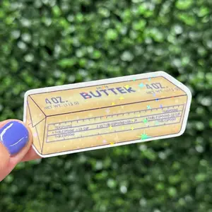 Butter Sticker